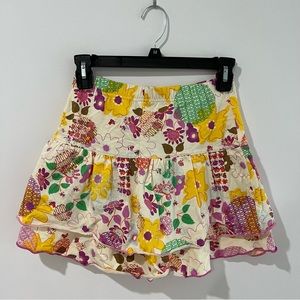 Cakewalk Girls Patterned Skirt